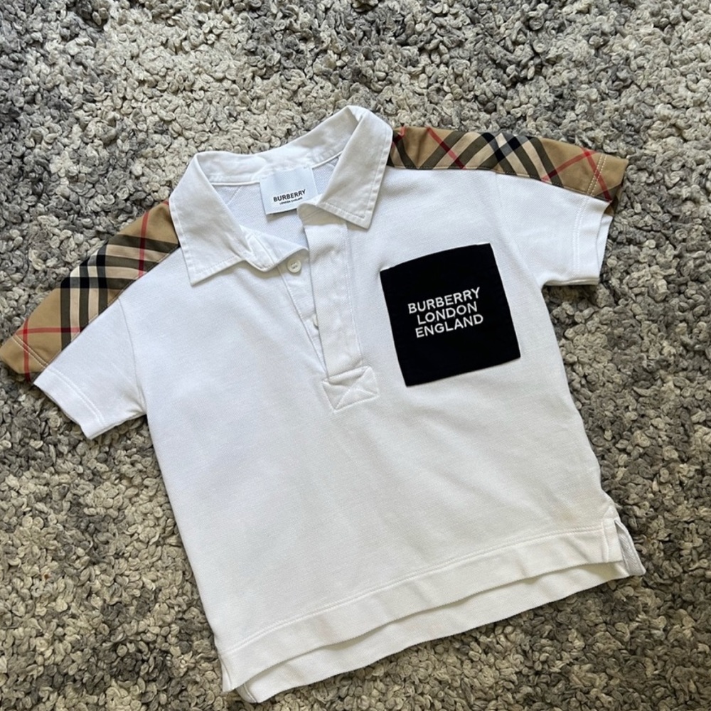 burberry polo t shit